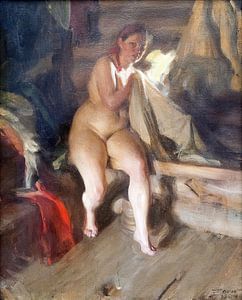 Anders Zorn - Auf dem Dachboden (1904)