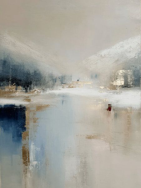 Whispers of Light (4) van Japandi Art Studio