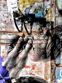 Black sunglasses von Gabi Hampe