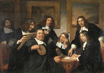 De bestuurders van de Sint-Lucasgilde, Jan de Bray