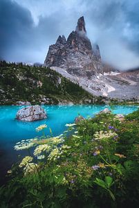 Lago di Sorapis dans les Dolomites