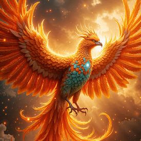 PYROLYNX – The magnificent phoenix in flight by INFERAURUM