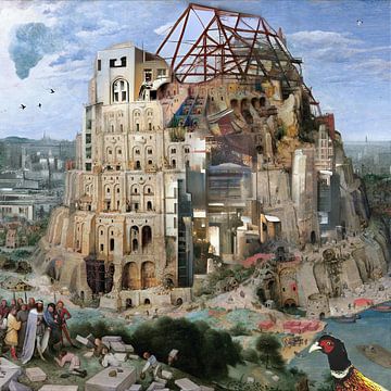 La tour de Babel restaurée grâce à l'IA