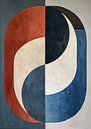 Modern Geometrisch kleurrijk van Modern Collection thumbnail
