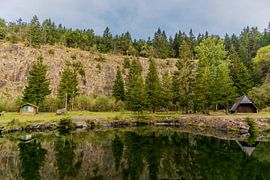 Prachtig wandelparadijs op de Rennsteig/Thüringerwoud van Oliver Hlavaty