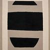 TW living - JAPANDI HANNA - abstract black THREE van TW living