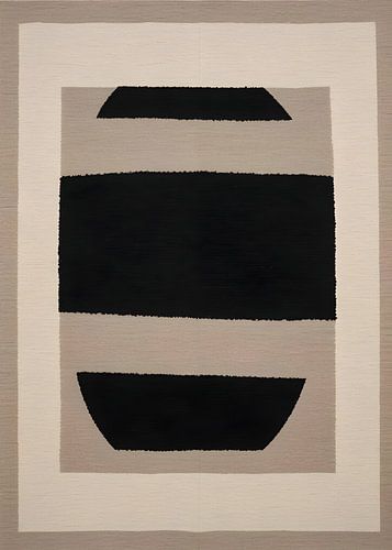 TW living - JAPANDI HANNA - abstract black THREE