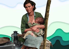 „Migrant Mother“ (Florence Owens Thompson)