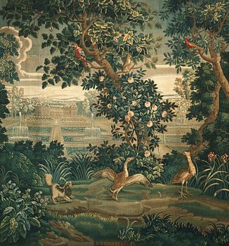 Verdure avec Château et Jardin, Katharine Ghuys