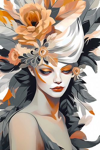 Boheems schoonheidsportret