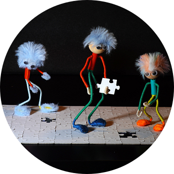 Puzzel humor met de Fubby's.