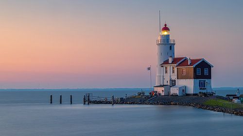 Sunrise at the Horse of Marken by Henk Meijer Photography