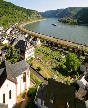 Probsteigarten Hirzenach dans la vallée du Rhin moyen