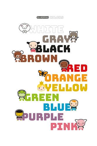 OLLIPOPPIES kleuren_engels