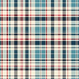 Vintage Plaid # XXXII by Whale & Sons