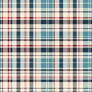 Vintage Plaid # XXXII van Whale & Sons