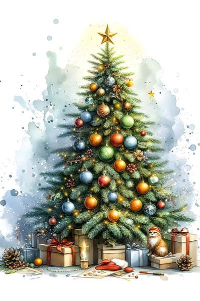 Christmas tree by fredi arlangga