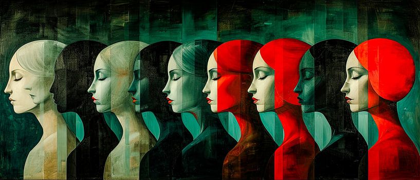 Resonanz der Seelen von Klaus Tesching - Art-AI