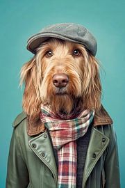 Otterhound by Poster Art Shop