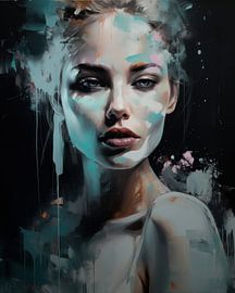 Zeitgenössisches Kunstporträt von Carla Van Iersel