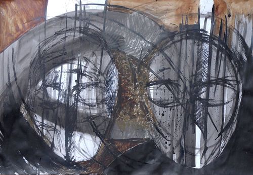 zwei Köpfe von Erik Mol