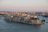 Senglea bei Sonnenuntergang: Bezaubernde Aussicht von Upper Barrakka, Malta | Reisefotografie