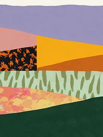 Geometric Patterns with Organic Forms by Little Dean