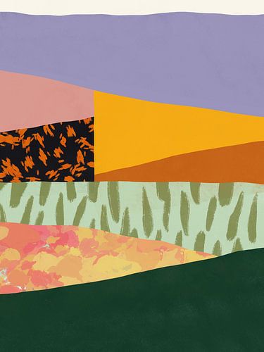 Geometric Patterns with Organic Forms