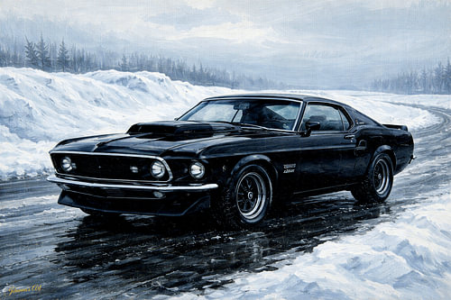 Driving Through History – Ford Mustang Boss 429 – 1969