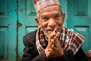Portrait Nepalese man