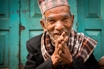 Portret Nepalese man