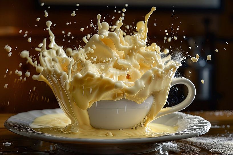 Kunst mit Kaffee von Egon Zitter