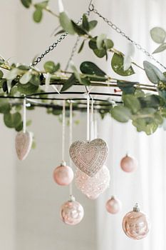 Pink touches at Christmas