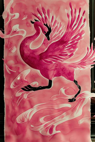 Le cygne guilleret par Franka Poulain