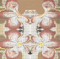 Floral Sheep - Abstract