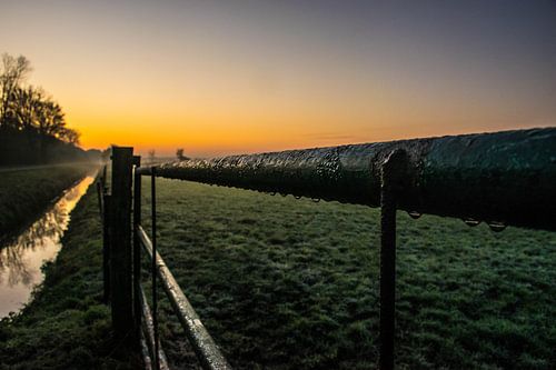 Sonnenaufgang im Herbst