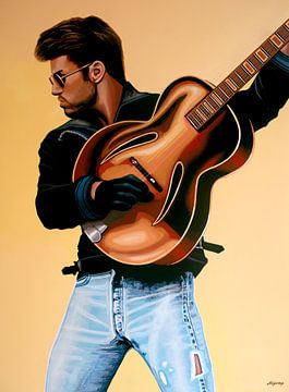 George Michael Gemälde