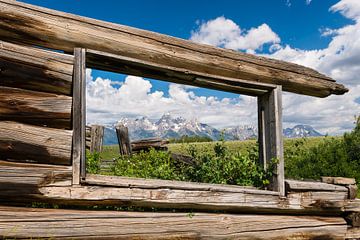 Fenster in Wyoming von Denis Feiner