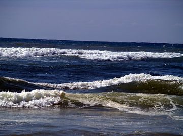 Atlantische golven van Saskia Brand