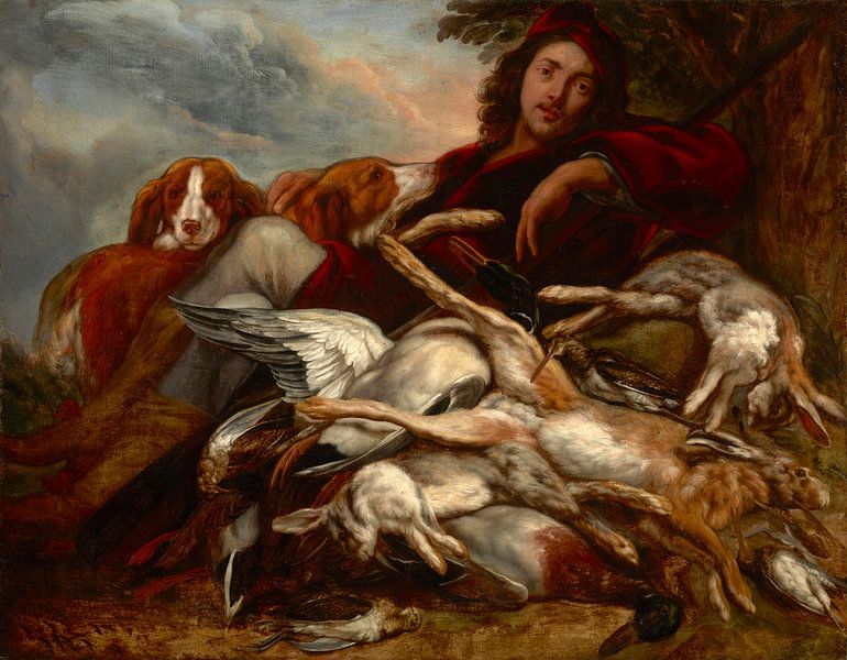 Rest after Hunting, Jacob Jordaens by Masterful Masters