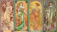 Saisons, Alphonse Mucha