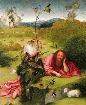 Hieronymus Bosch - Sint Johannes de Doper in de Woestijn