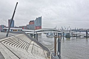 Tristesse - Hamburg an einem grauen Tag im Winter