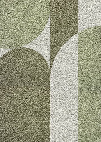 TW Living - Abstract Teddy art KARL green