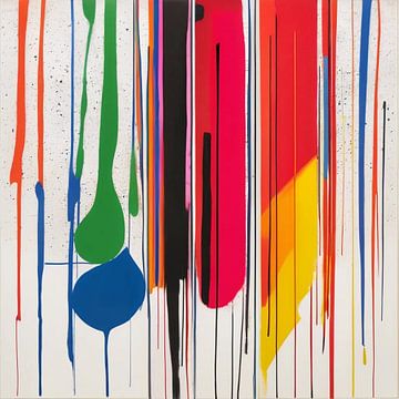 Pop Art Abstract 04 van Team W 32 Gallery