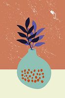 Vase mit Blumen