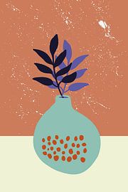 Vase avec fleurs sur zippora wiese