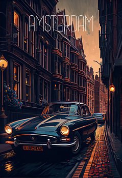Amsterdam - Soirée dans la ville