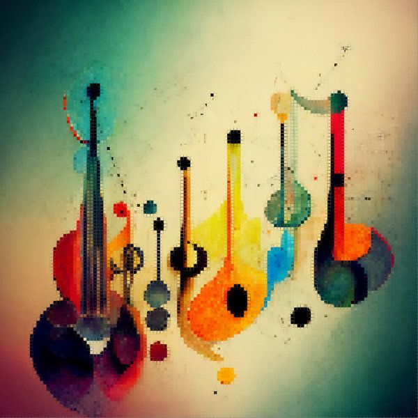 Abstract, music by Carla van Zomeren