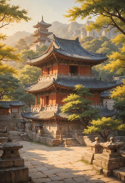 Bulguksa-Tempel, Gyeongju von Fukuro Creative